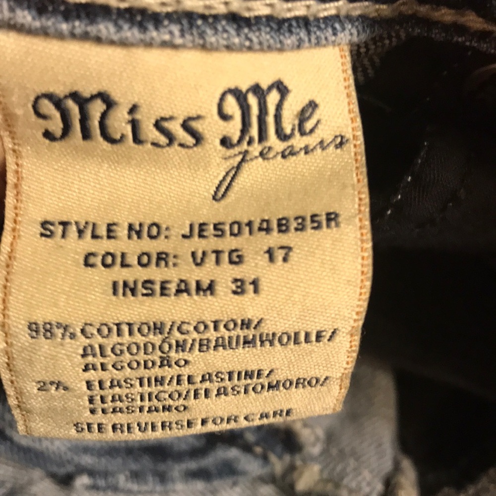 Miss Me jeans 27‎ - Picture 6 of 6